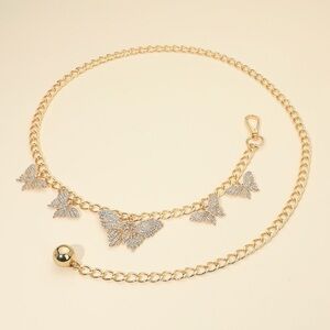 Gold Butterfly Necklace